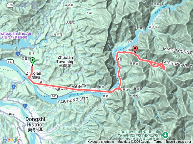 雪坑山環線步道