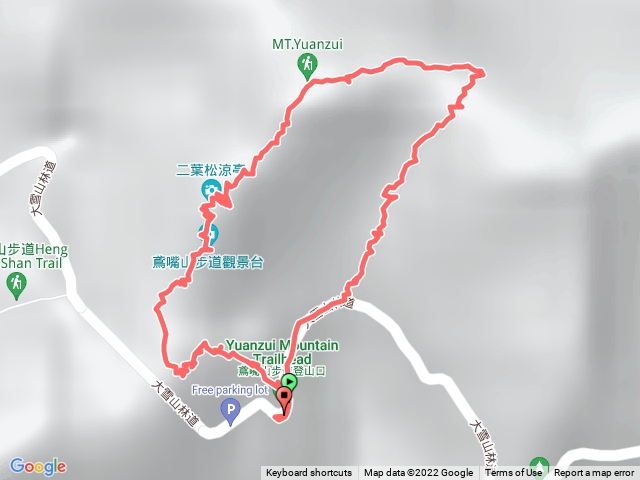 鳶嘴山O型