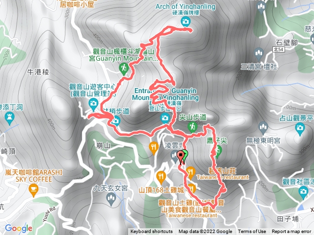 觀音山硬漢嶺、鷹仔尖、小北插