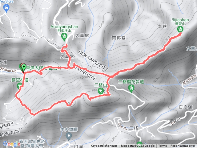 筆架山-二格山O型預覽圖