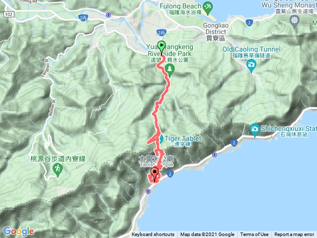 草嶺古道