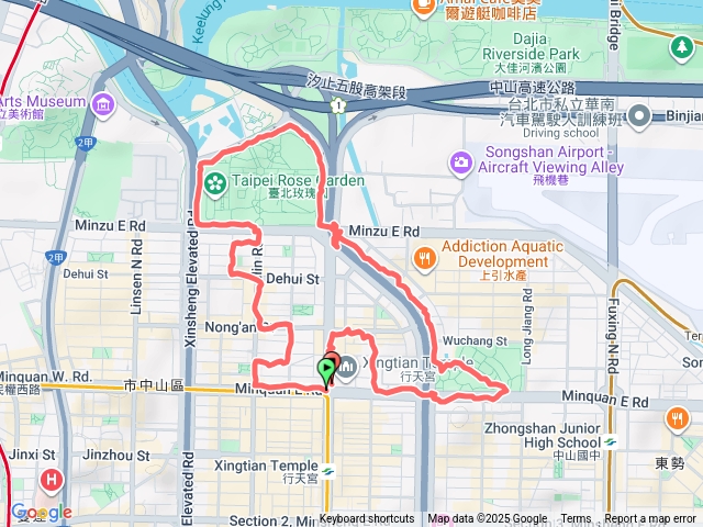 20251217行天宮恐龍路跑