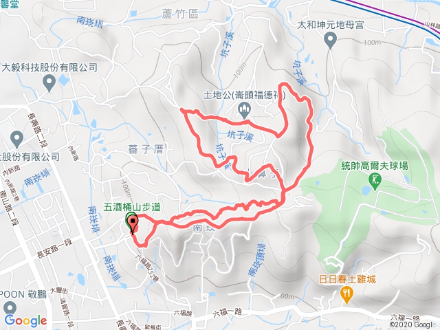 桃園蘆竹五酒桶山