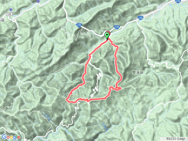 20190922中坑、崩山坑古道O型