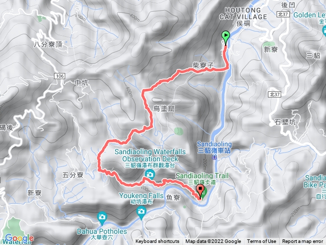 猴硐至三貂嶺登山