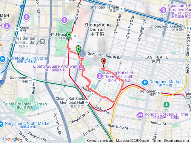 2025臺北健走趣（4）中正紀念堂外圍步道20251004-3預覽圖