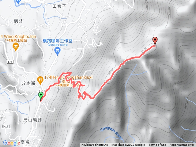 橫路上橫路頂山(山字三角點) 雙片掀山(746峰)可往三尖山