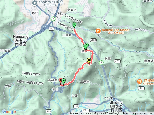 土庫岳縱走_舊庄深坑線預覽圖