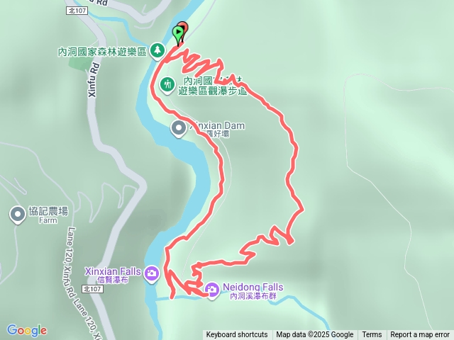 新北－臺灣百大必訪步道內洞國家森林遊樂區步道群202510051041