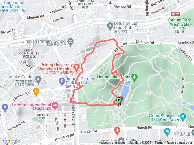 深圳第十峰蓮花山