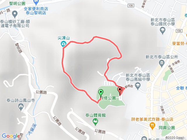 尖凍山登山步道