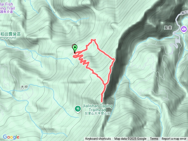 蓬萊大崩壁大坪山預覽圖