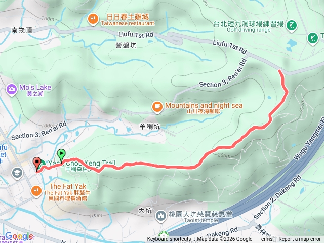羊稠山步道