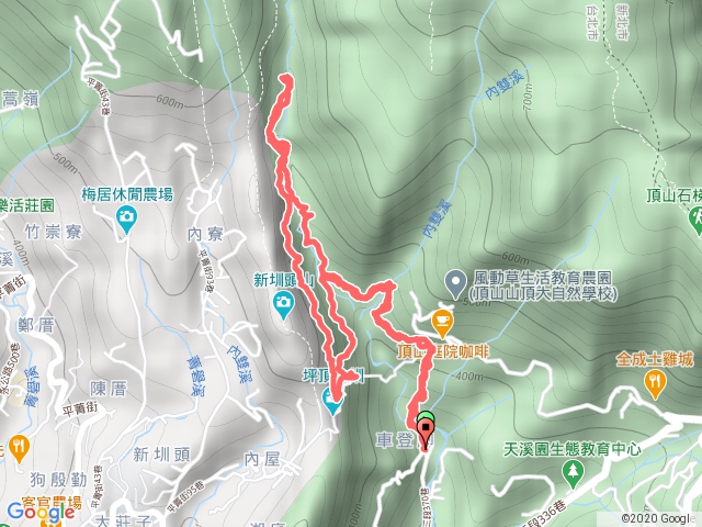 坪頂古圳內雙溪古道20190714