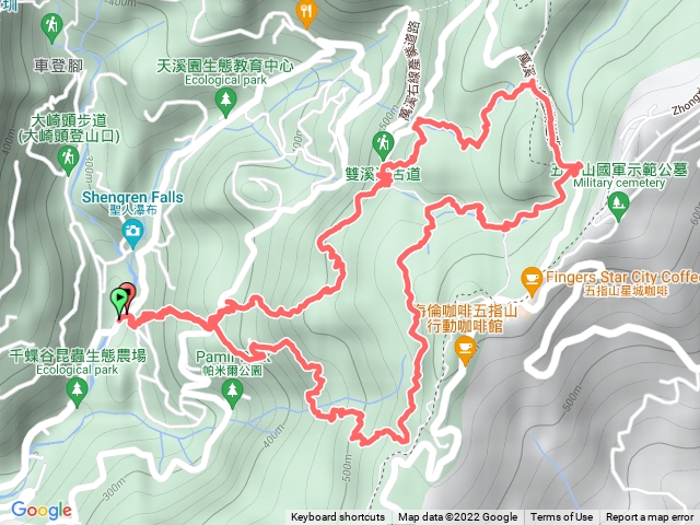 雙溪溝古道串走