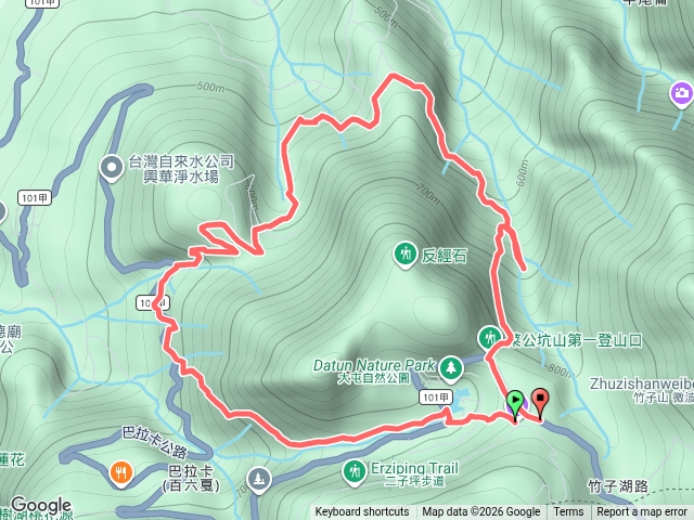 十八彎古道烘爐山菜公坑步道預覽圖