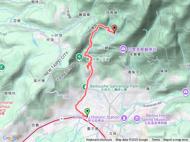 貴子坑山，貴子坑北峰，清天宮