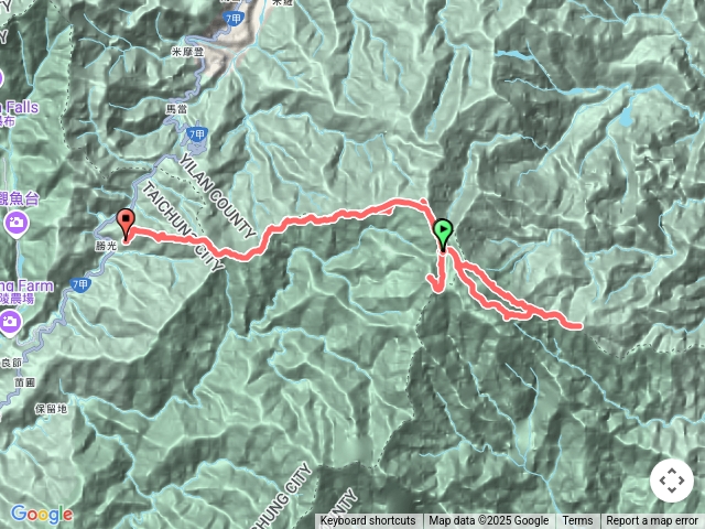 南湖三天兩夜-大濁水南溪逆走馬比杉山-五座群峰