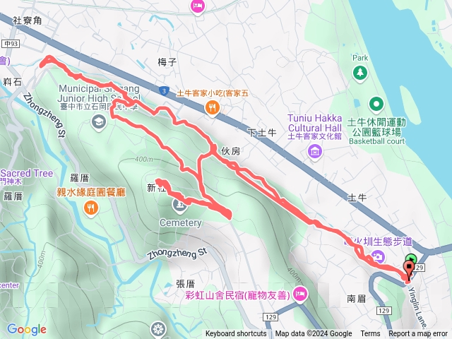 電火圳生態步道、新社山（未找到基石）預覽圖