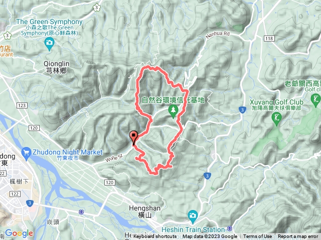 新竹芎林 飛沙縱走之_環鹿寮坑O繞