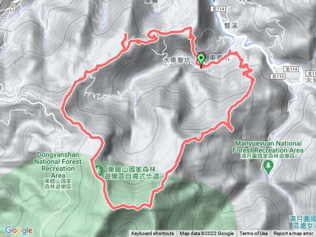 20220619有木五寶(雙溪山-蟾蜍山-東麓山-志繼山-東眼山)