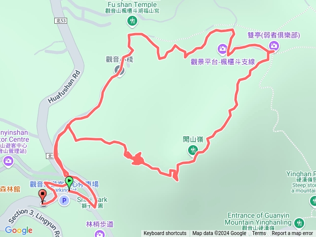 20241207 O繞 楓櫃斗步道 弱者俱樂部 492峰 496 峰 開山嶺 小鷹尖 陡下山徑