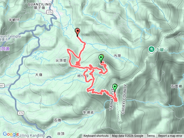 關仔嶺大凍山雞籠山預覽圖