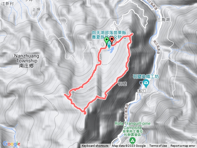 小百岳集起來南庄向天湖山步道202301101313