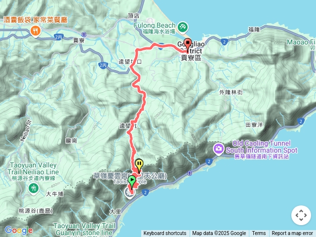 草嶺古道福隆線