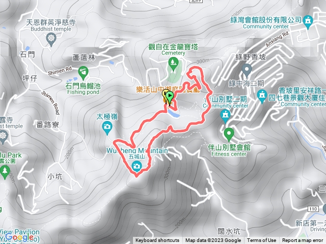 山中湖文筆山登山口-文筆山-將軍嶺-五城山-太極嶺-回山中湖