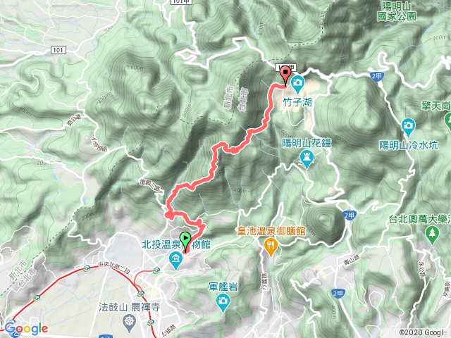 20200905台北市北投：鳳梨宅-永春寮-中正山-竹子湖連走