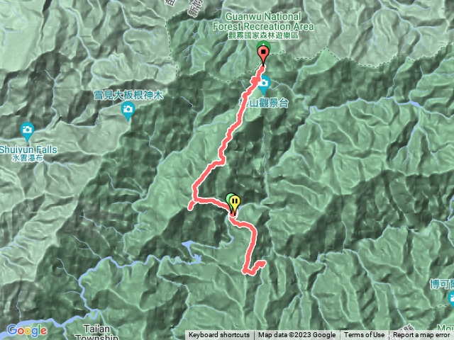 佳仁山，東陽山，倚天劍巨木三日