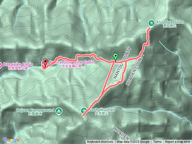 20251017八大秀D3 (白羊金礦山屋-秀姑巒山-大水窟山-中央金礦山屋)