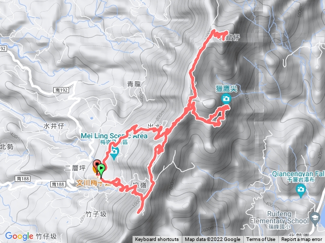 竹仔尖山-獵鷹尖/一線天-難山