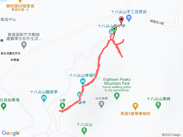 新竹小百岳十八尖山