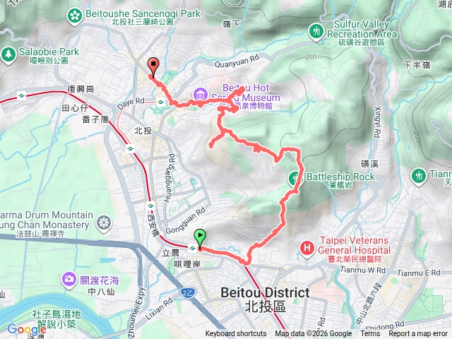 軍艦岩新北投預覽圖