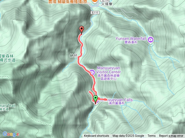 山頂鳥「百山百鳥尋旅」活動滿月圓國家森林遊樂區步道群20250817155011