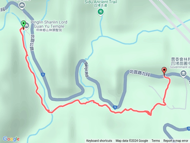 四堵西畔古道