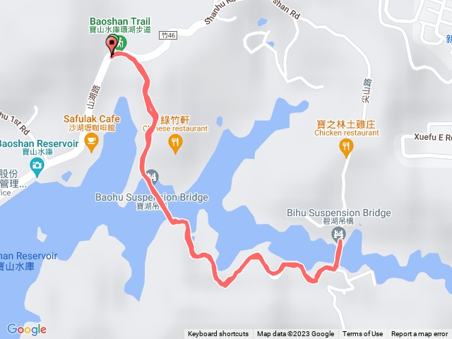 新竹寶山水庫環湖步道20230717