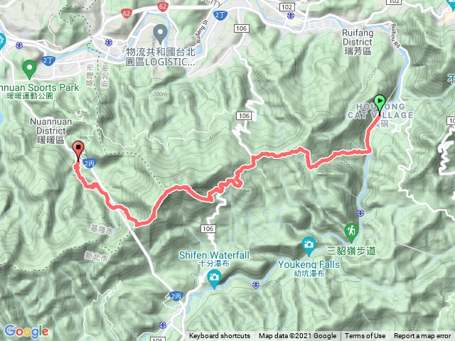 猴硐越嶺五分山