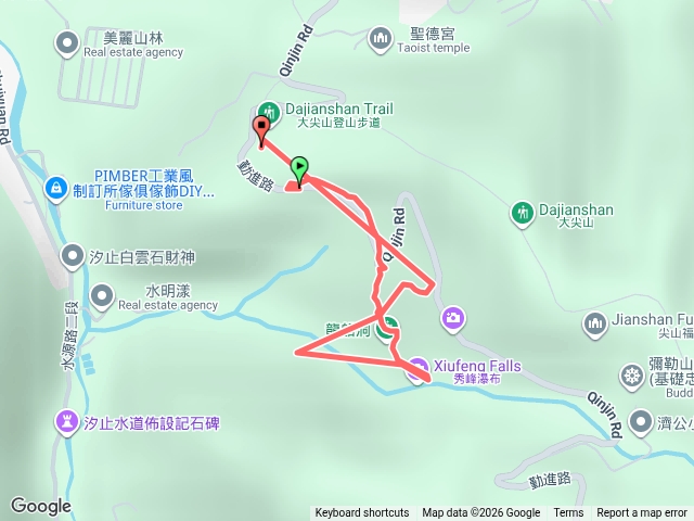 汐止秀峰瀑布步道