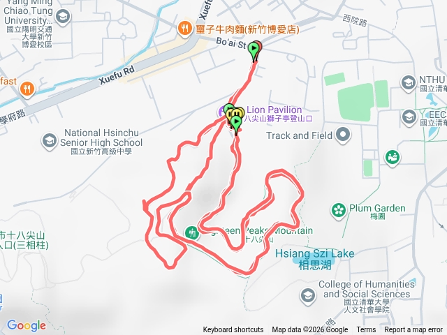 十八尖山步道預覽圖