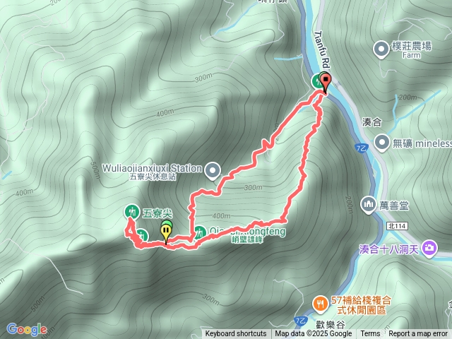 五寮尖登山步道預覽圖
