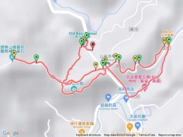 頭寮山總督府步道