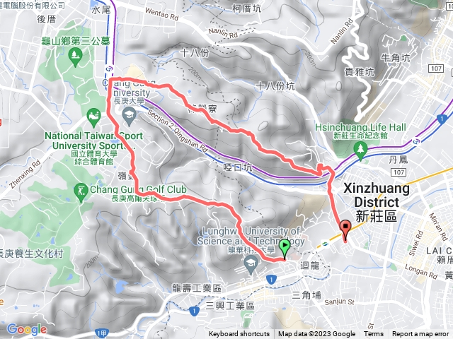 迴龍捷運站，樂生療養院，體育大學，青年公園，迴龍捷運站