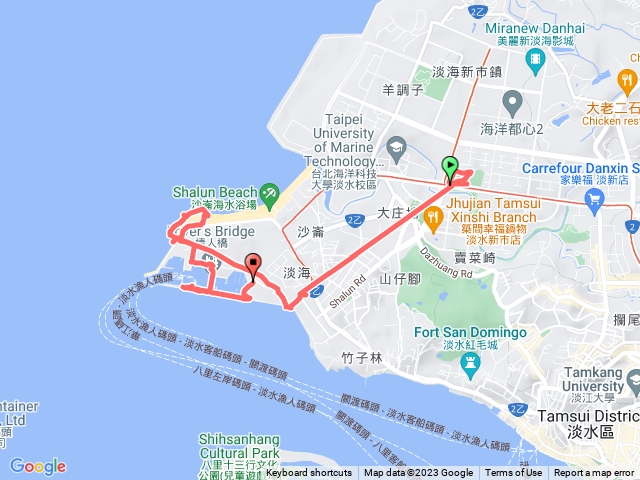 20230513  淡水 沙崙海灘   漁人碼頭