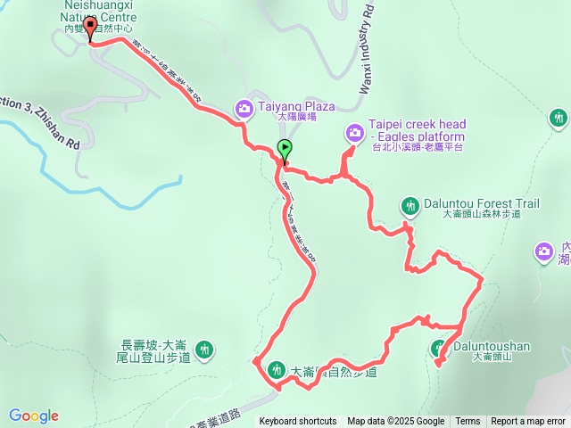 大崙頭山一碧溪步道預覽圖