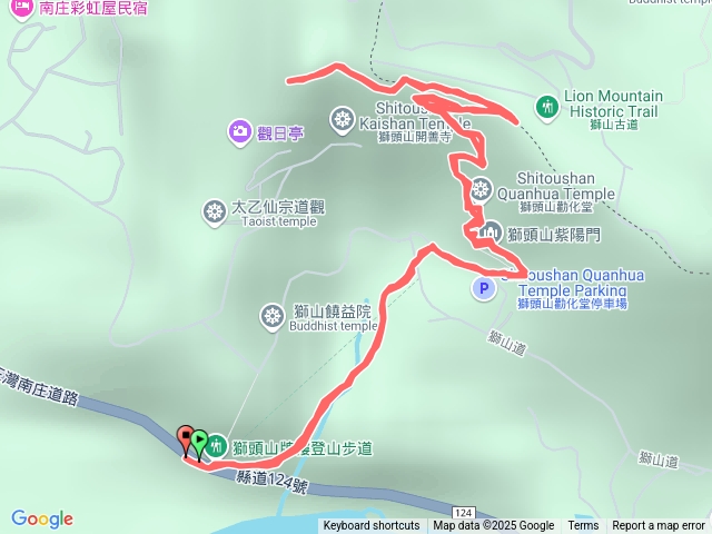 小百岳獅頭山（獅山古道）預覽圖