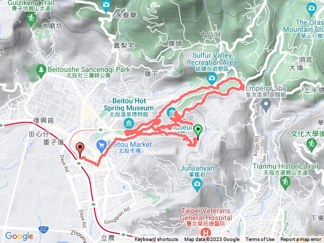 北投大砲岩石壇山不動明王石窟