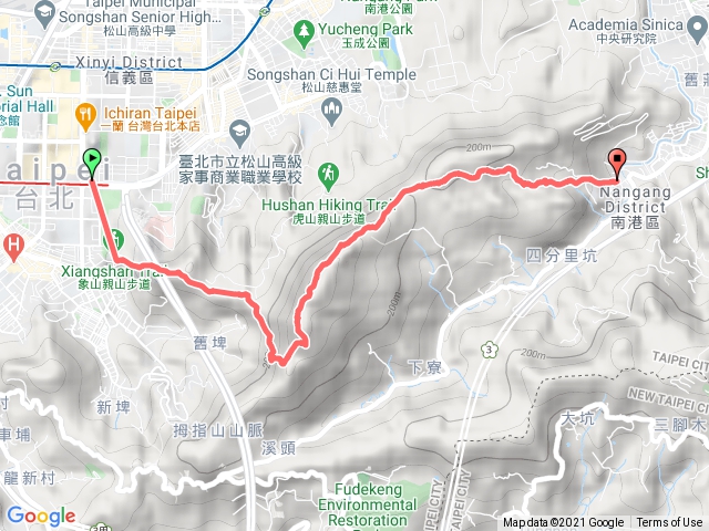 象山到中華科大